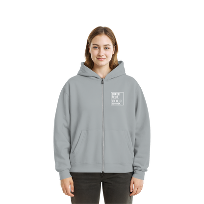Wo de Sonn schingk - Ehrenfeld Druck - Fluffy Boxcut Zipper