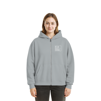 Wo de Sonn schingk - Köln Druck - Fluffy Boxcut Zipper