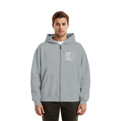 Wo de Sonn schingk - Ehrenfeld Druck - Fluffy Boxcut Zipper