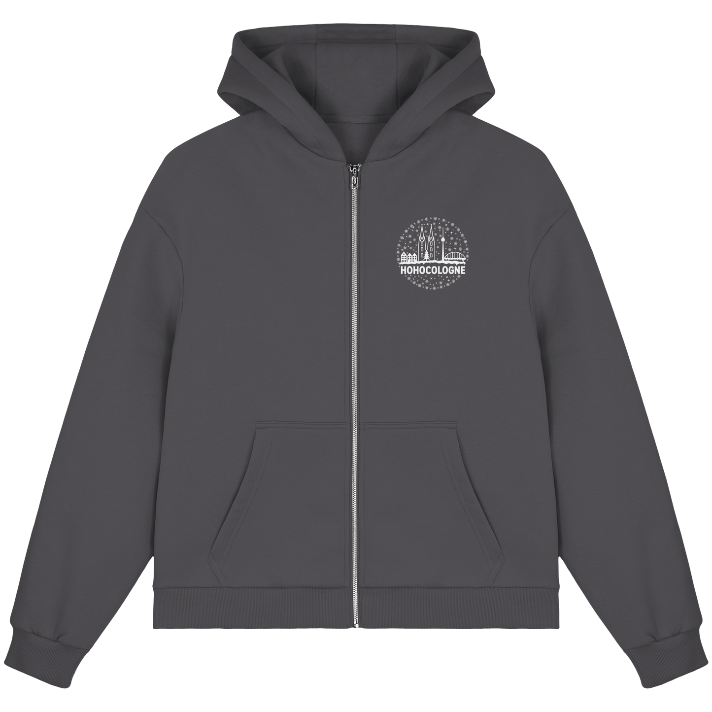 HOHOCologne Druck - Fluffy Boxcut Zipper