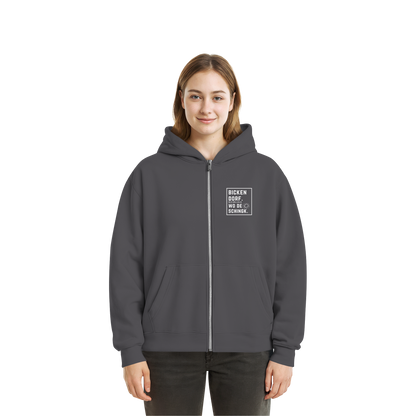 Wo de Sonn schingk - Bickendorf Druck - Fluffy Boxcut Zipper