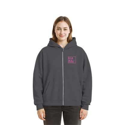 Wo de Sonn schingk - Köln Druck  - Fluffy Boxcut Zipper