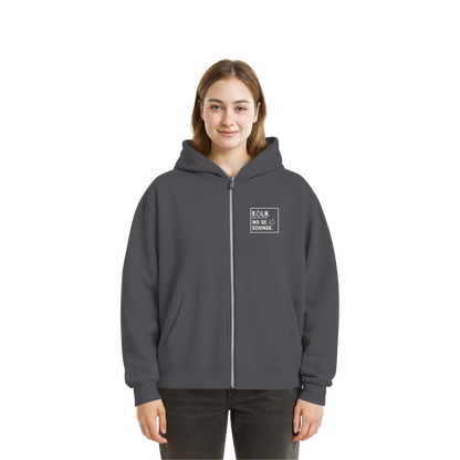 Wo de Sonn schingk - Köln Druck - Fluffy Boxcut Zipper