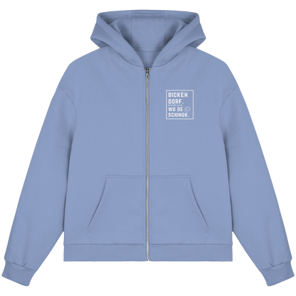 Wo de Sonn schingk - Bickendorf Druck - Fluffy Boxcut Zipper