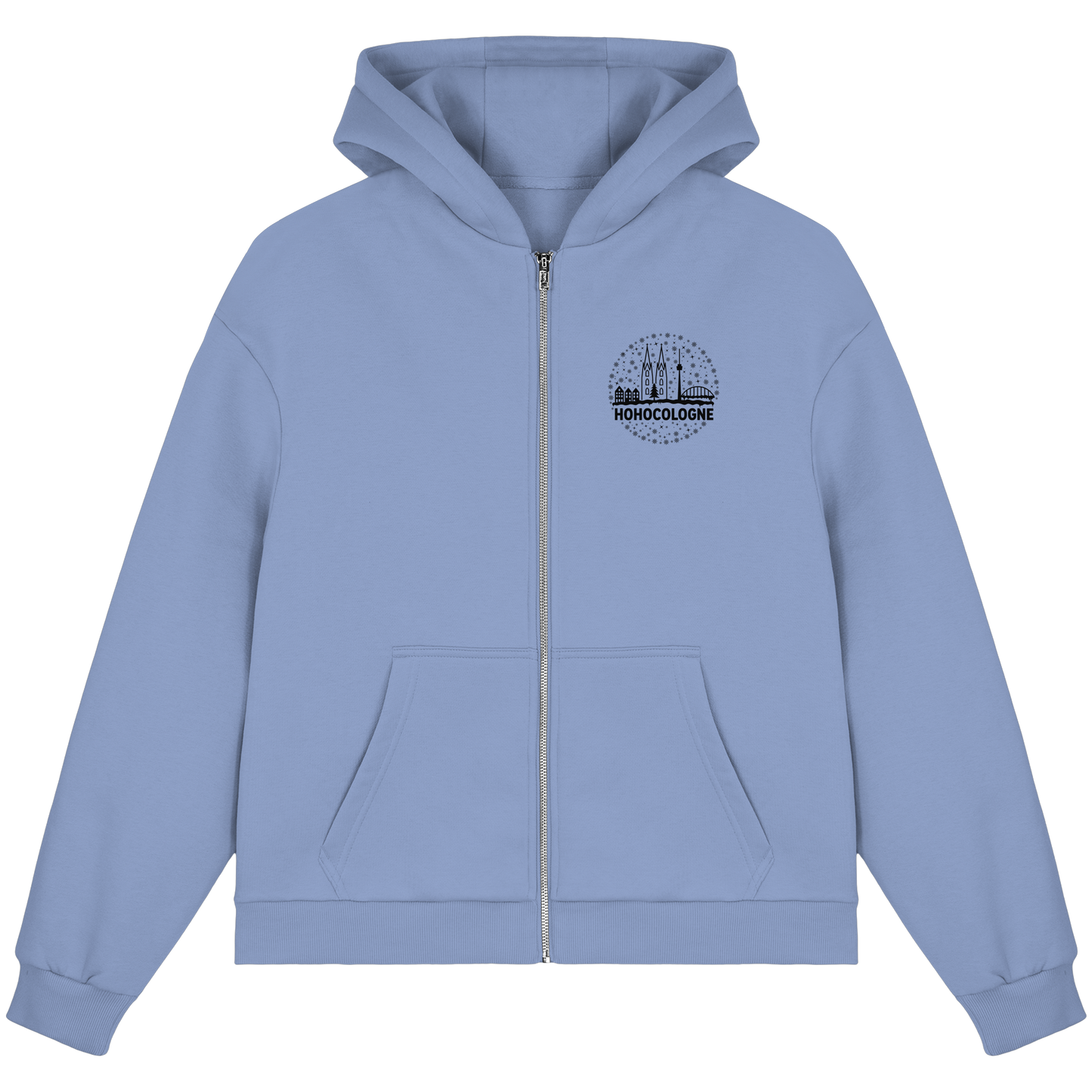 HOHOCologne Druck - Fluffy Boxcut Zipper