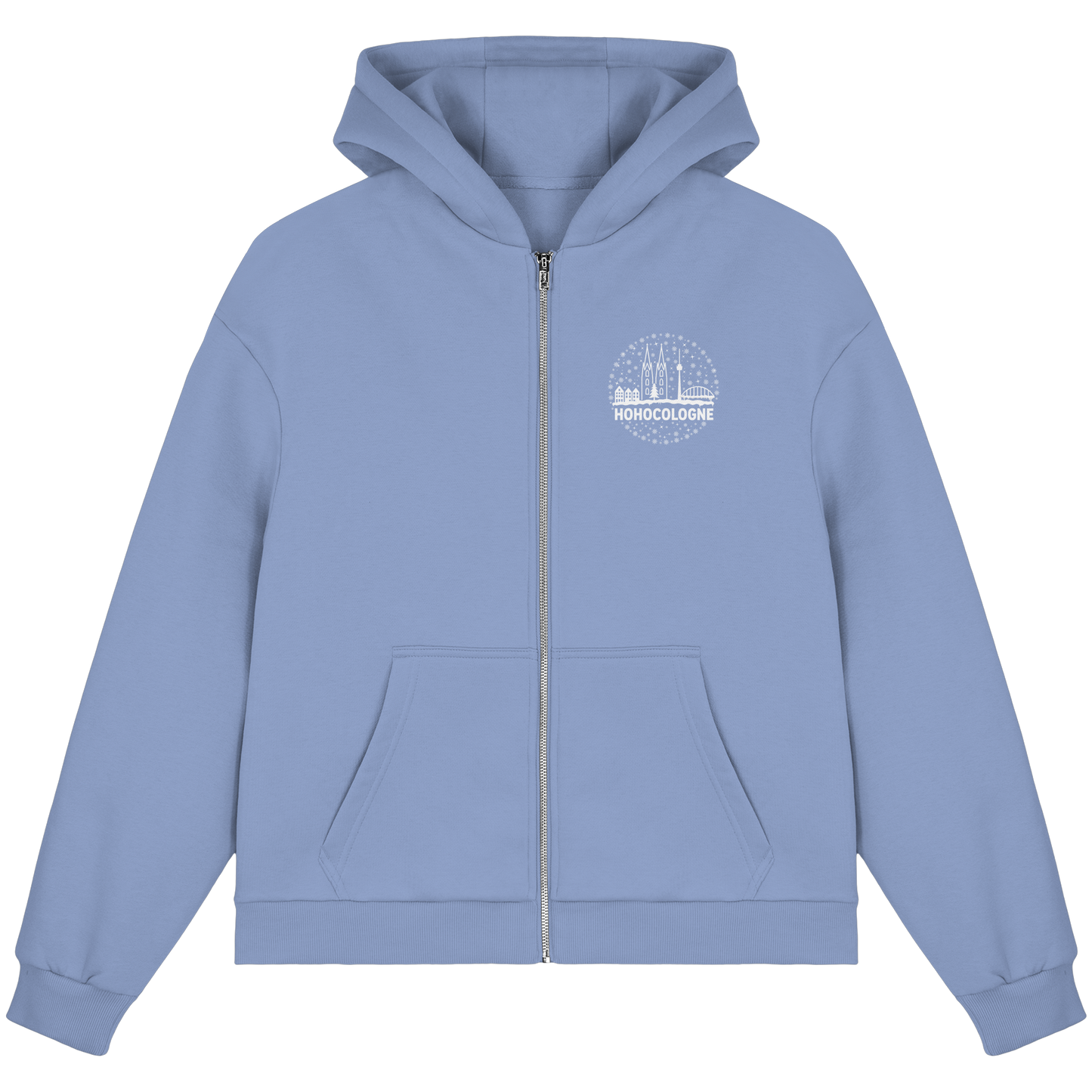 HOHOCologne Druck - Fluffy Boxcut Zipper