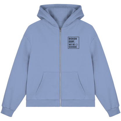 Wo de Sonn schingk - Bickendorf Druck  - Fluffy Boxcut Zipper