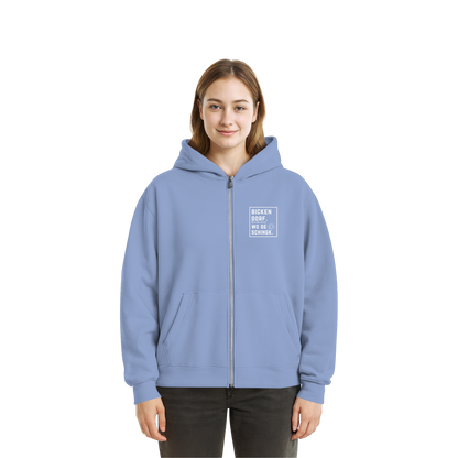 Wo de Sonn schingk - Bickendorf Druck - Fluffy Boxcut Zipper