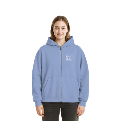 Wo de Sonn schingk - Köln Druck - Fluffy Boxcut Zipper