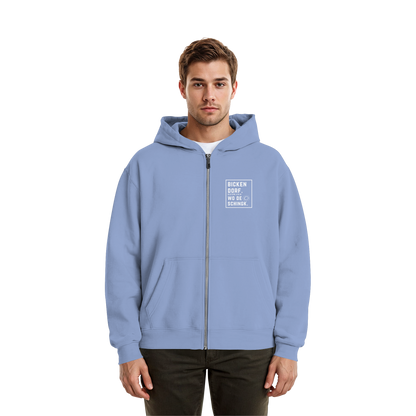 Wo de Sonn schingk - Bickendorf Druck - Fluffy Boxcut Zipper