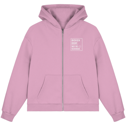 Wo de Sonn schingk - Bickendorf Druck - Fluffy Boxcut Zipper
