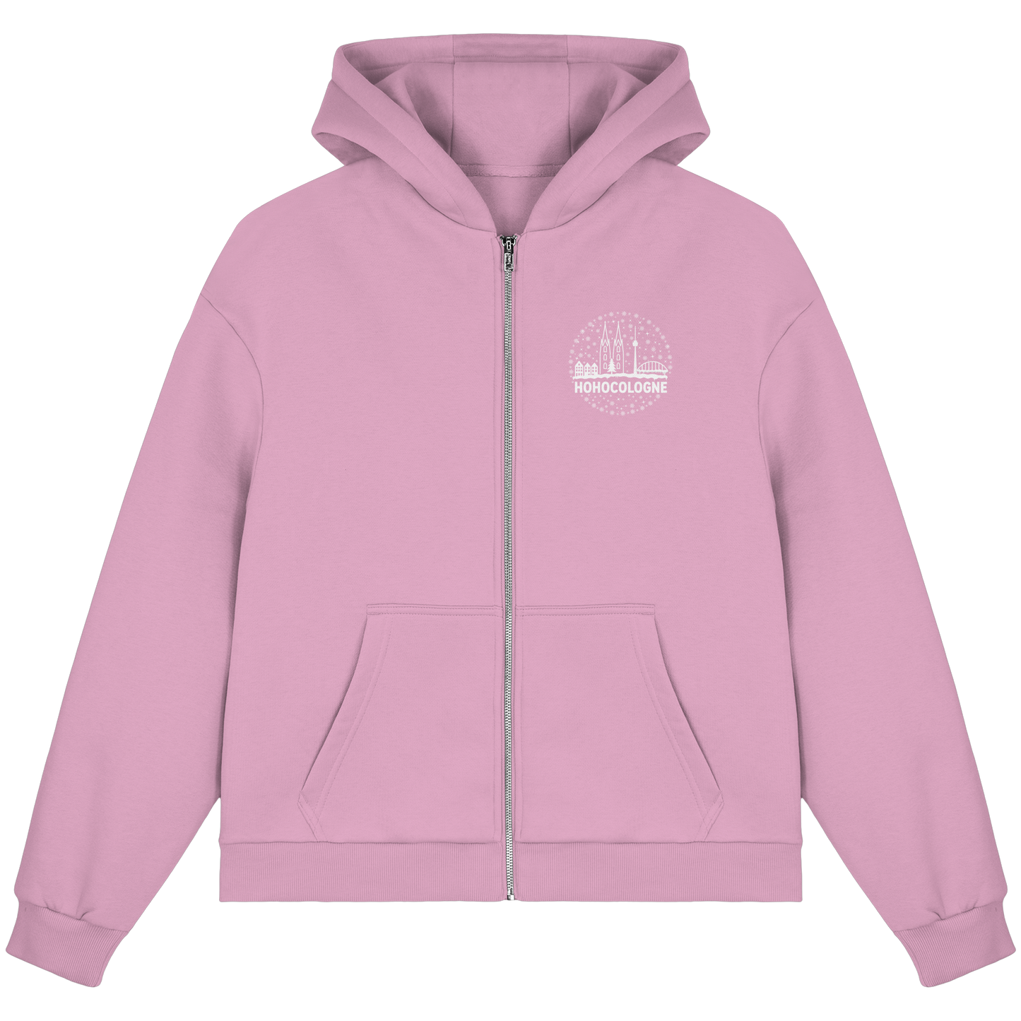 HOHOCologne Druck - Fluffy Boxcut Zipper