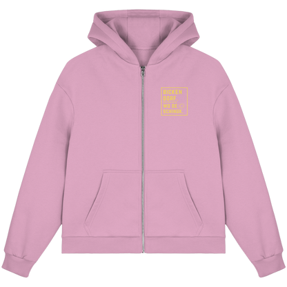 Wo de Sonn schingk - Bickendorf Druck - Fluffy Boxcut Zipper