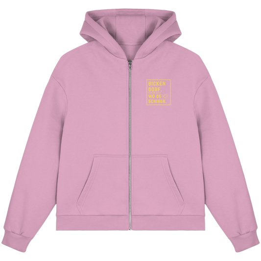 Wo de Sonn schingk - Bickendorf Druck - Fluffy Boxcut Zipper