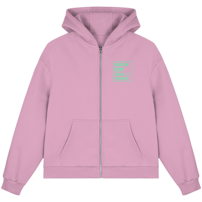 Wo de Sonn schingk - Bickendorf Druck - Fluffy Boxcut Zipper