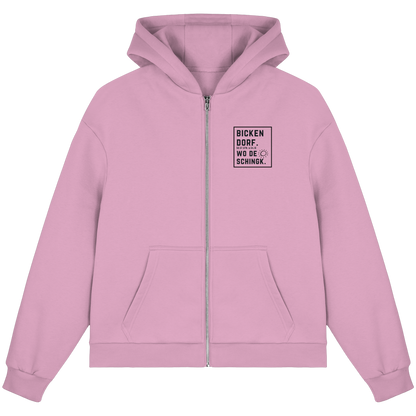 Wo de Sonn schingk - Bickendorf Druck  - Fluffy Boxcut Zipper