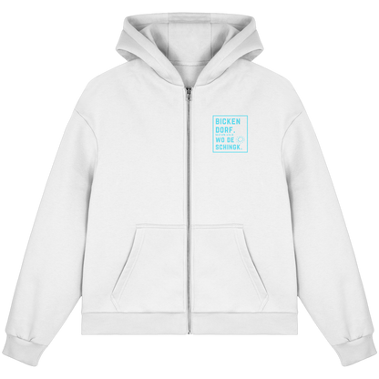 Wo de Sonn schingk - Bickendorf Druck - Fluffy Boxcut Zipper
