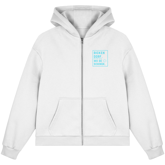 Wo de Sonn schingk - Bickendorf Druck - Fluffy Boxcut Zipper
