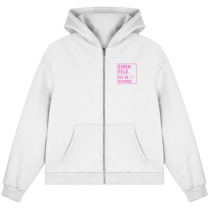 Wo de Sonn schingk - Ehrenfeld Druck   - Fluffy Boxcut Zipper