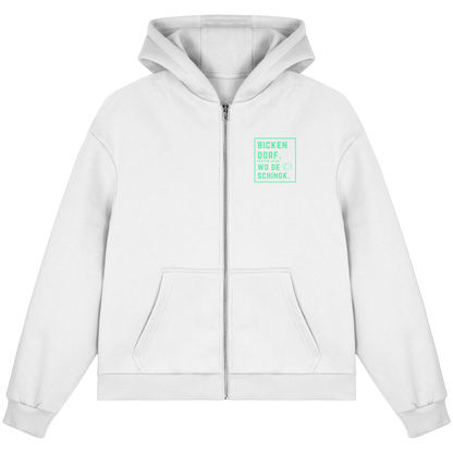 Wo de Sonn schingk - Bickendorf Druck - Fluffy Boxcut Zipper