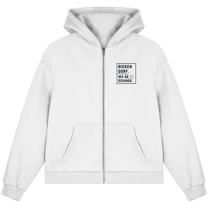 Wo de Sonn schingk - Bickendorf Druck  - Fluffy Boxcut Zipper