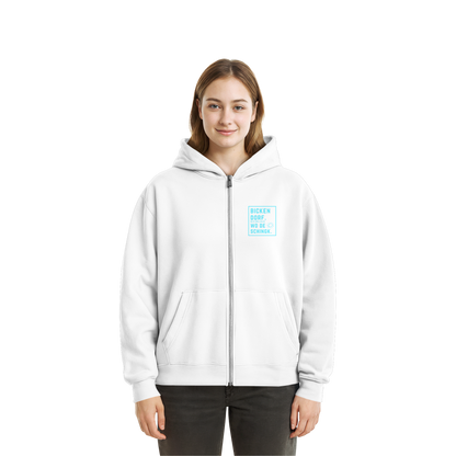 Wo de Sonn schingk - Bickendorf Druck - Fluffy Boxcut Zipper