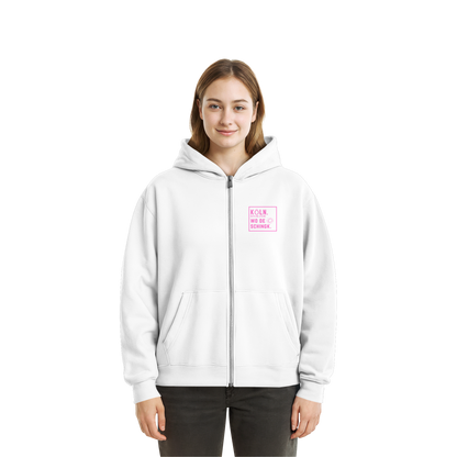 Wo de Sonn schingk - Köln Druck  - Fluffy Boxcut Zipper