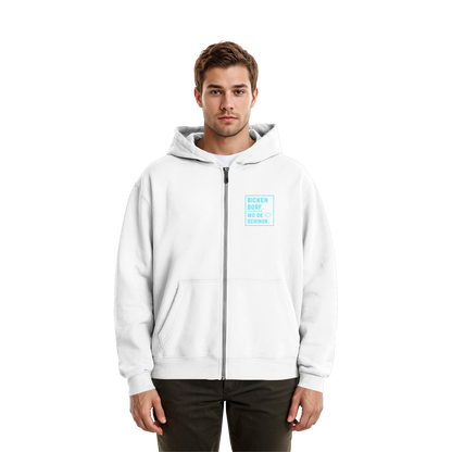 Wo de Sonn schingk - Bickendorf Druck - Fluffy Boxcut Zipper