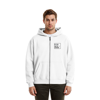 Wo de Sonn schingk - Köln Druck   - Fluffy Boxcut Zipper