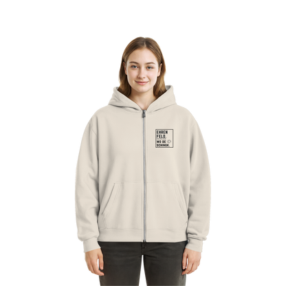 Wo de Sonn schingk - Ehrenfeld Druck  - Fluffy Boxcut Zipper