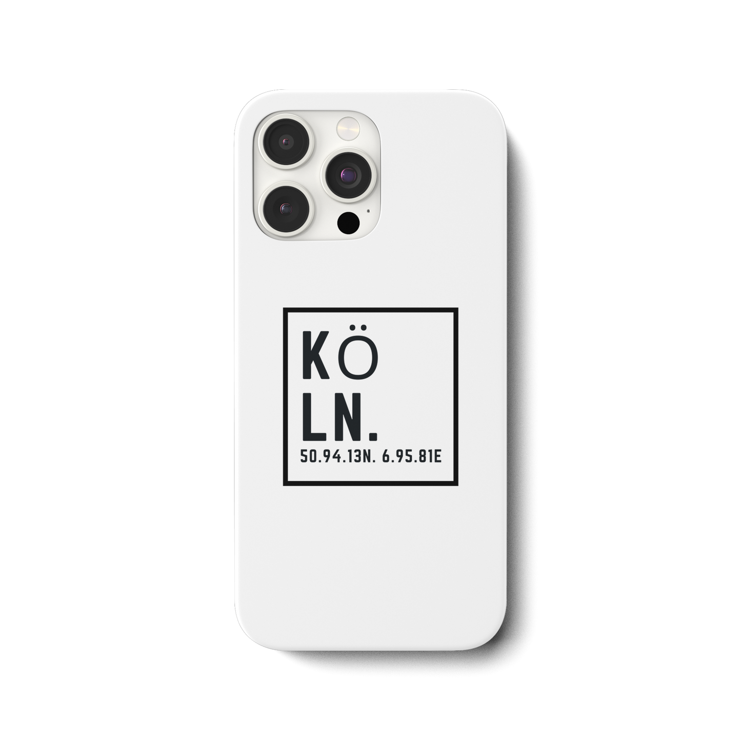 Köln Koordinaten (Druck) - Accessoires - iPhone 15 Pro Max Handyhülle