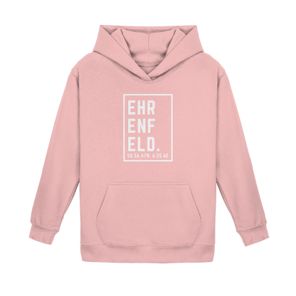 Ehrenfeld Koordinaten (großer Druck auf der Brust) - Kids Basic Hoodie