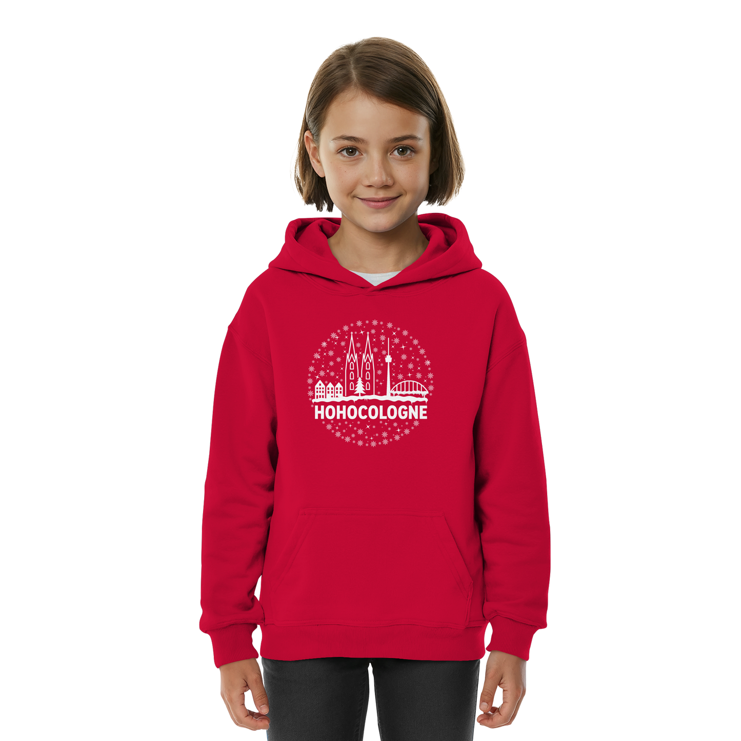 HOHOCologne Druck - Kids Basic Hoodie