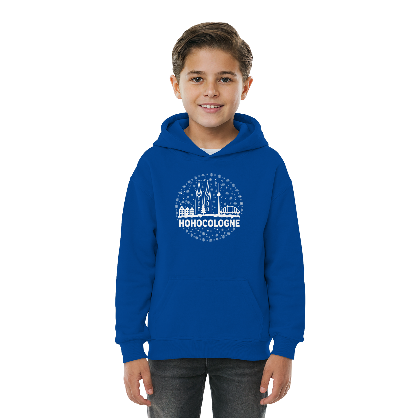 HOHOCologne Druck - Kids Basic Hoodie