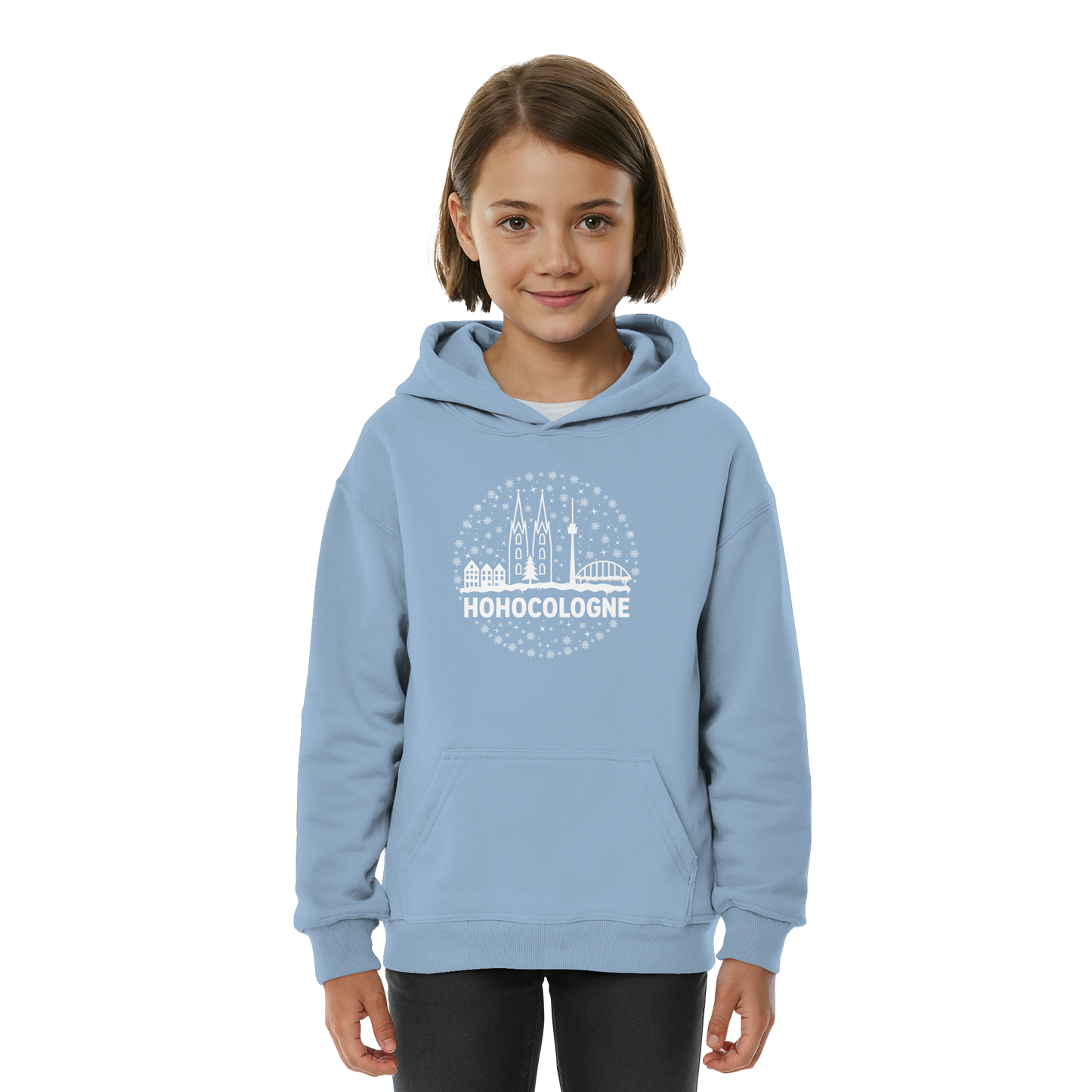 HOHOCologne Druck - Kids Basic Hoodie
