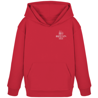 Köln Skyline Stick - Kids Organic Hoodie