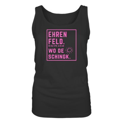 Wo de Sonn schingk - Ehrenfeld Druck   - Ladies Tank-Top