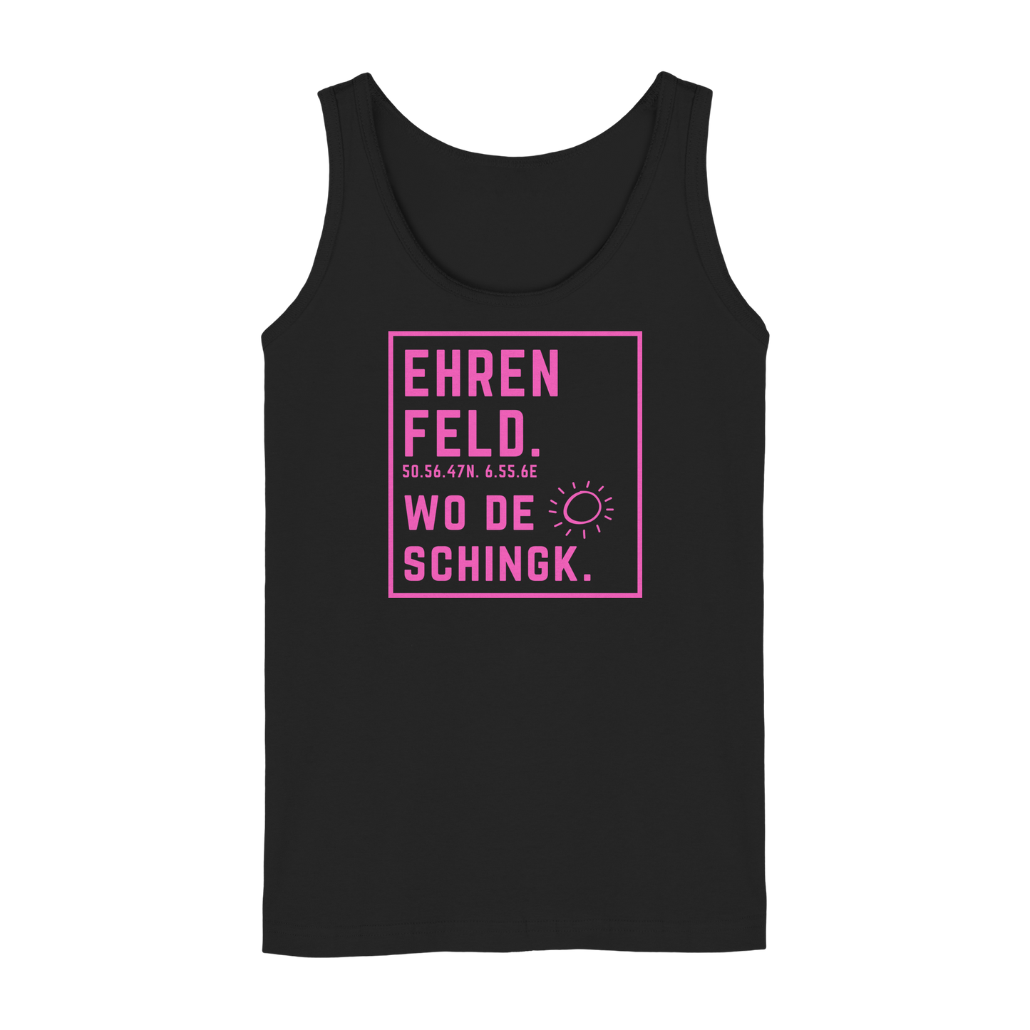 Wo de Sonn schingk - Ehrenfeld Druck   - Ladies Tank-Top