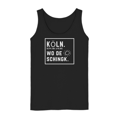 Wo de Sonn schingk - Köln Druck - Ladies Tank-Top