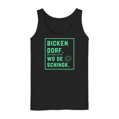 Wo de Sonn schingk - Bickendorf Druck - Ladies Tank-Top