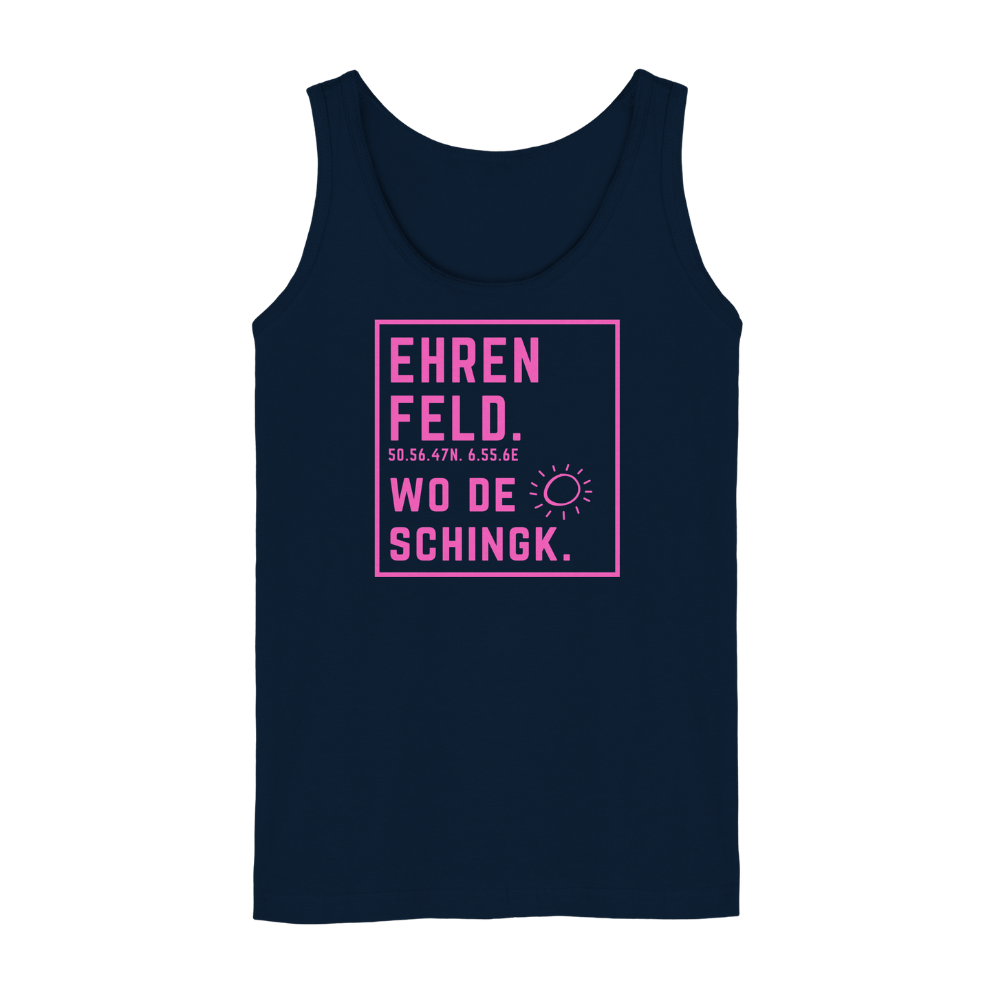 Wo de Sonn schingk - Ehrenfeld Druck   - Ladies Tank-Top