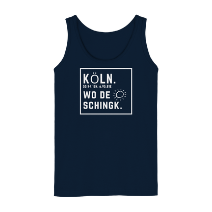 Wo de Sonn schingk - Köln Druck - Ladies Tank-Top