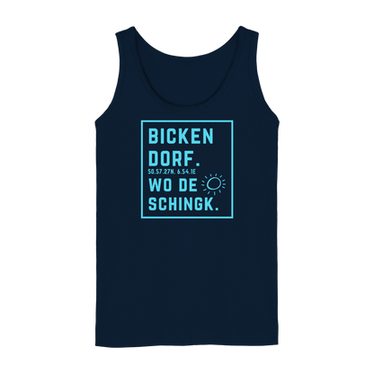 Wo de Sonn schingk - Bickendorf Druck - Ladies Tank-Top