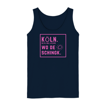 Wo de Sonn schingk - Köln Druck  - Ladies Tank-Top