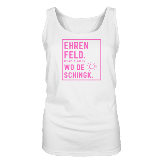 Wo de Sonn schingk - Ehrenfeld Druck   - Ladies Tank-Top
