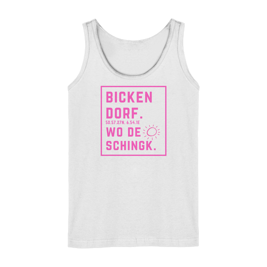 Wo de Sonn schingk - Bickendorf Druck  - Ladies Tank-Top