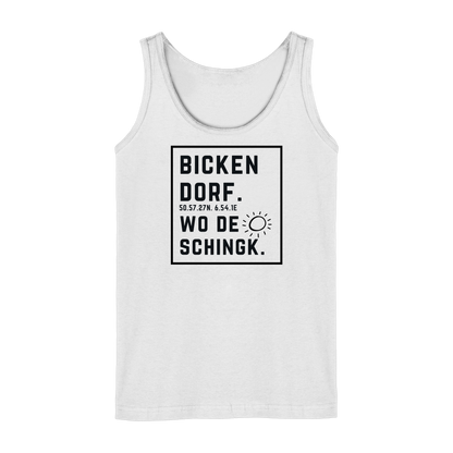 Wo de Sonn schingk - Bickendorf Druck  - Ladies Tank-Top