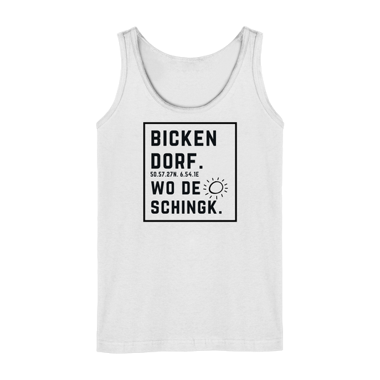 Wo de Sonn schingk - Bickendorf Druck  - Ladies Tank-Top