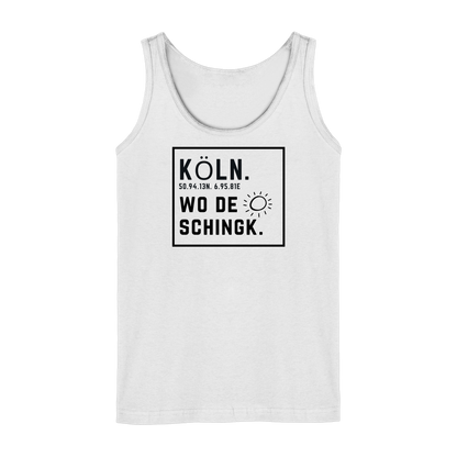 Wo de Sonn schingk - Köln Druck   - Ladies Tank-Top