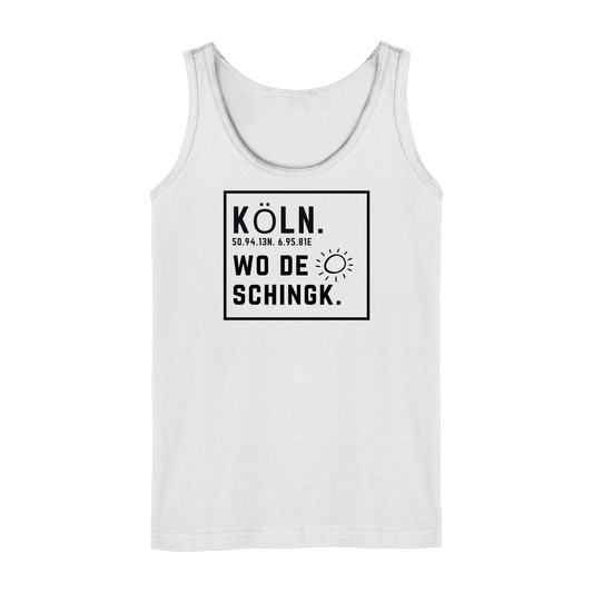 Wo de Sonn schingk - Köln Druck   - Ladies Tank-Top